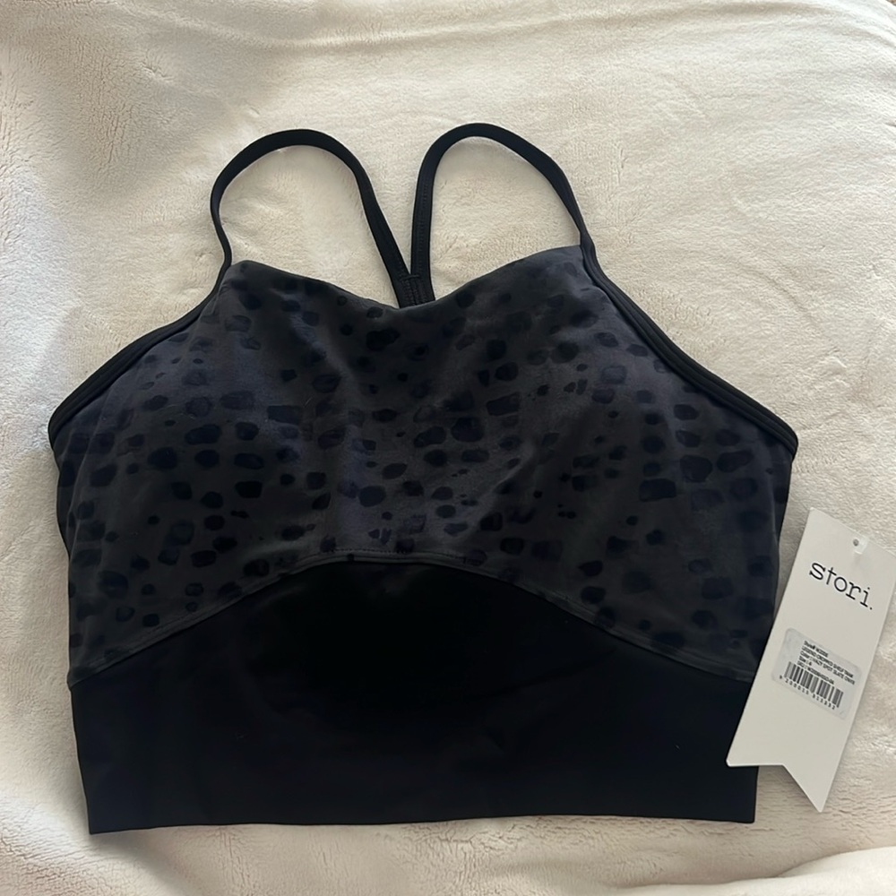 Stori Legend Cropped Shelf Tank NWT